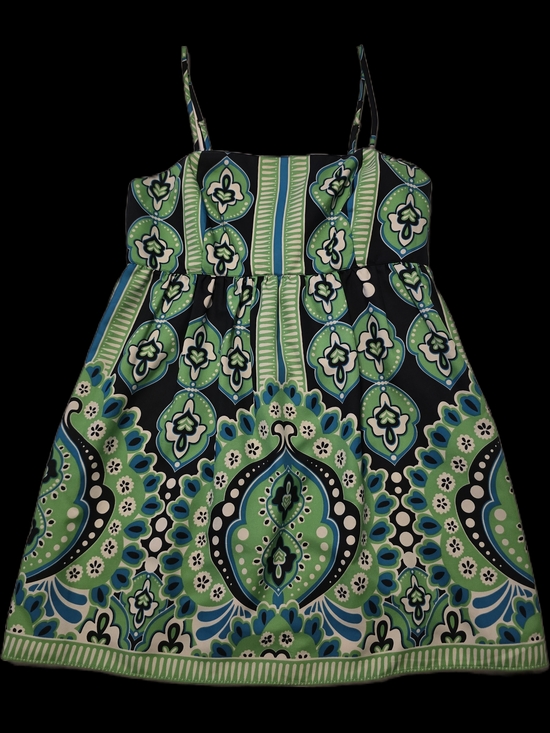 Banana Republic Tops - Banana Republic Green and Blue Paisley Tank - Size 4